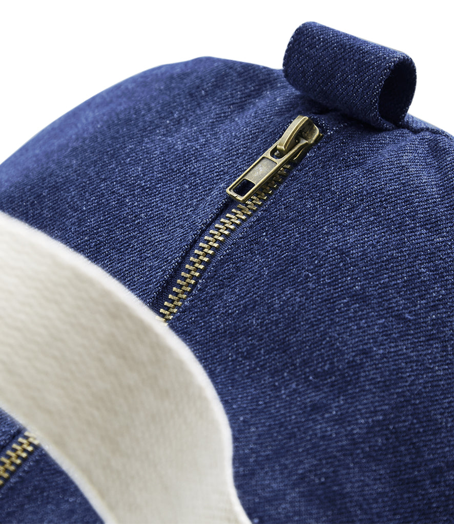 BagBase Denim Barrel Bag