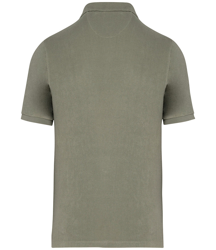 Native Spirit Terry Towel Polo Shirt