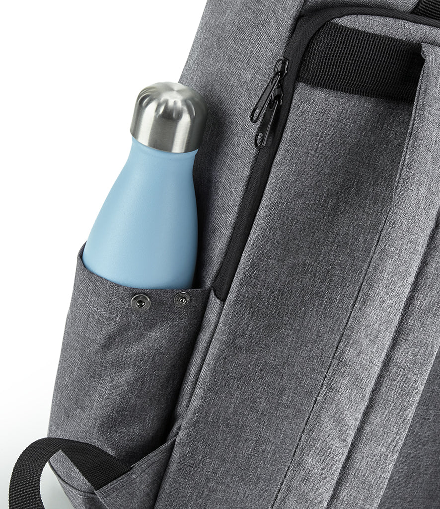 BagBase Recycled Twin Handle Roll-Top Laptop Backpack