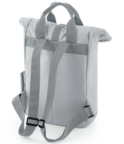 BagBase Recycled Mini Twin Handle Roll-Top Backpack