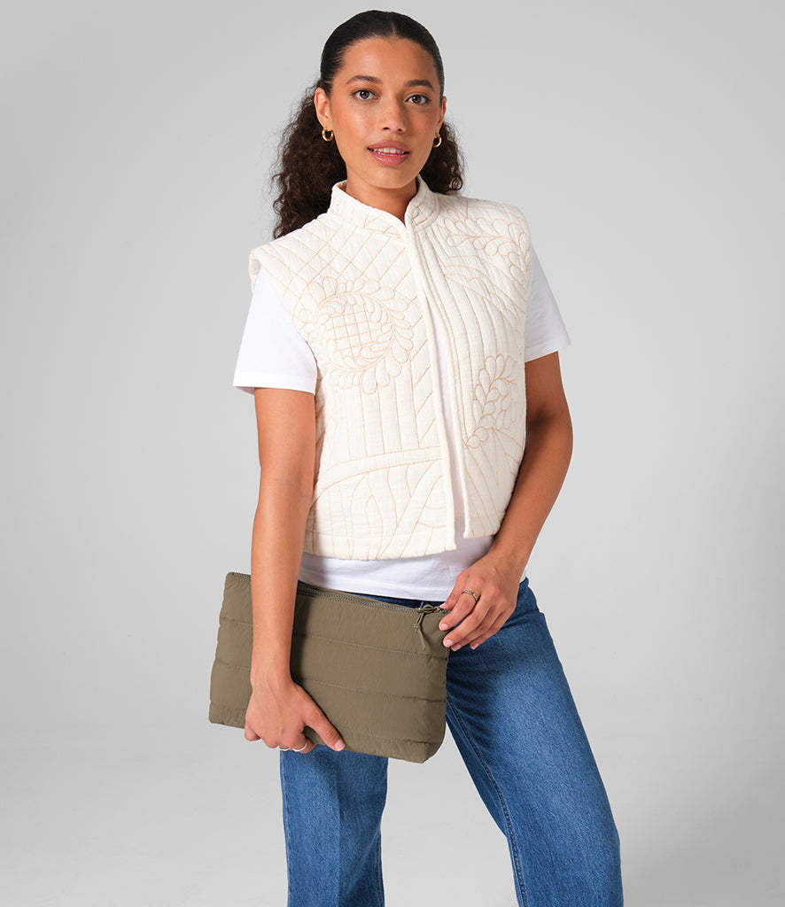 BagBase Quilted Accessory Case