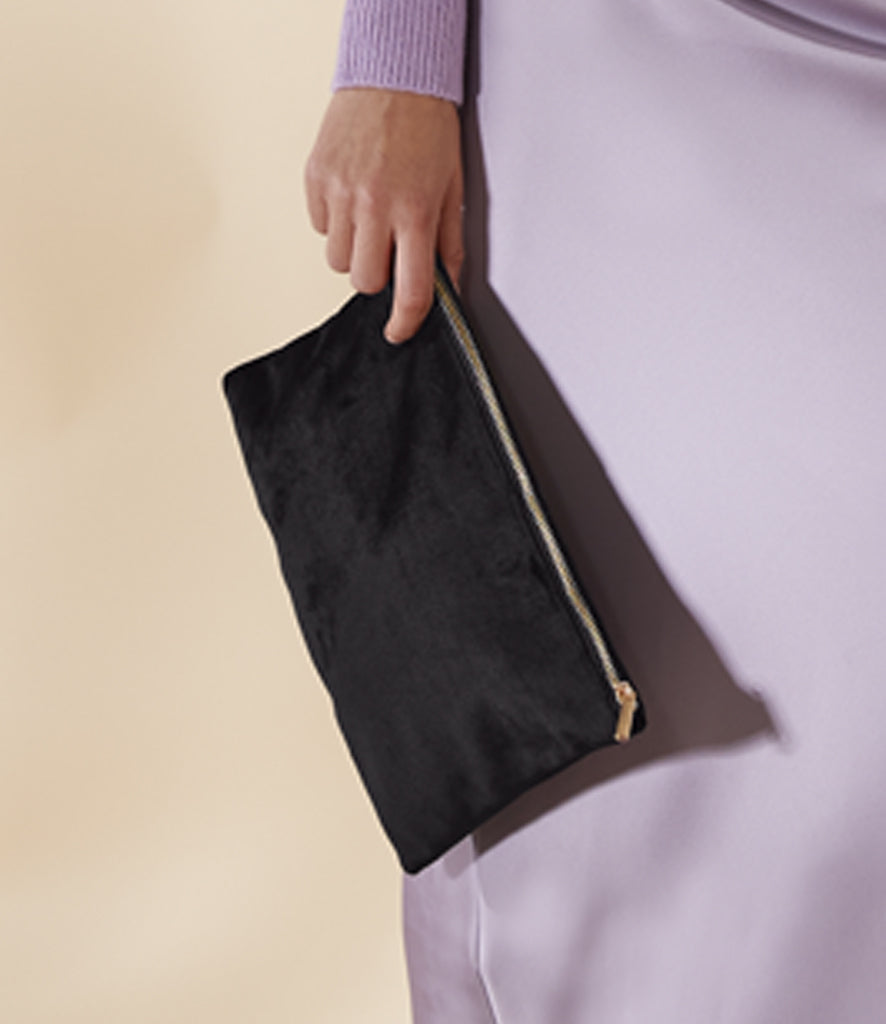 BagBase Velvet Accessory Pouch