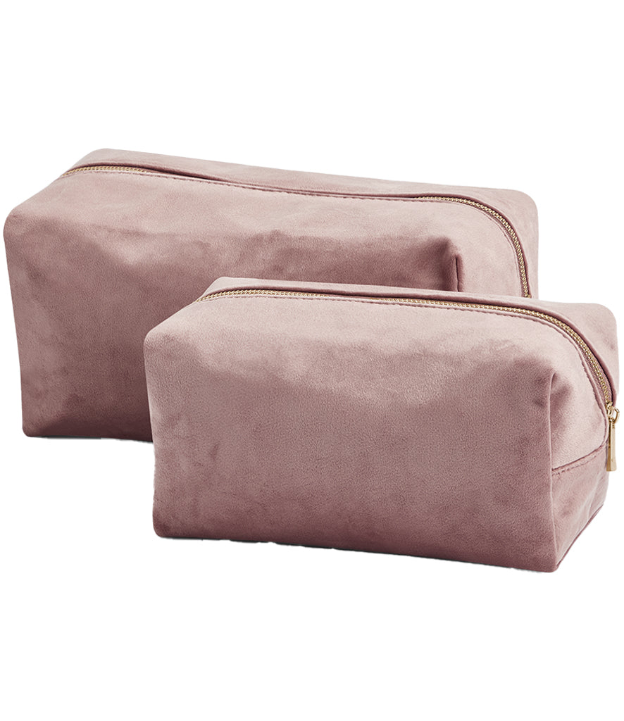 Velvet Toiletry/Accessory Case - BG716 BagBase