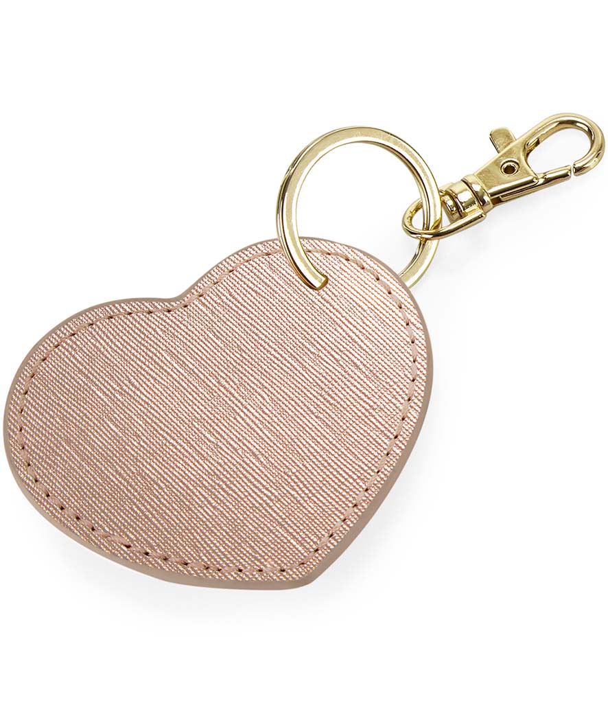 Boutique Heart Key Clip - BG746 BagBase