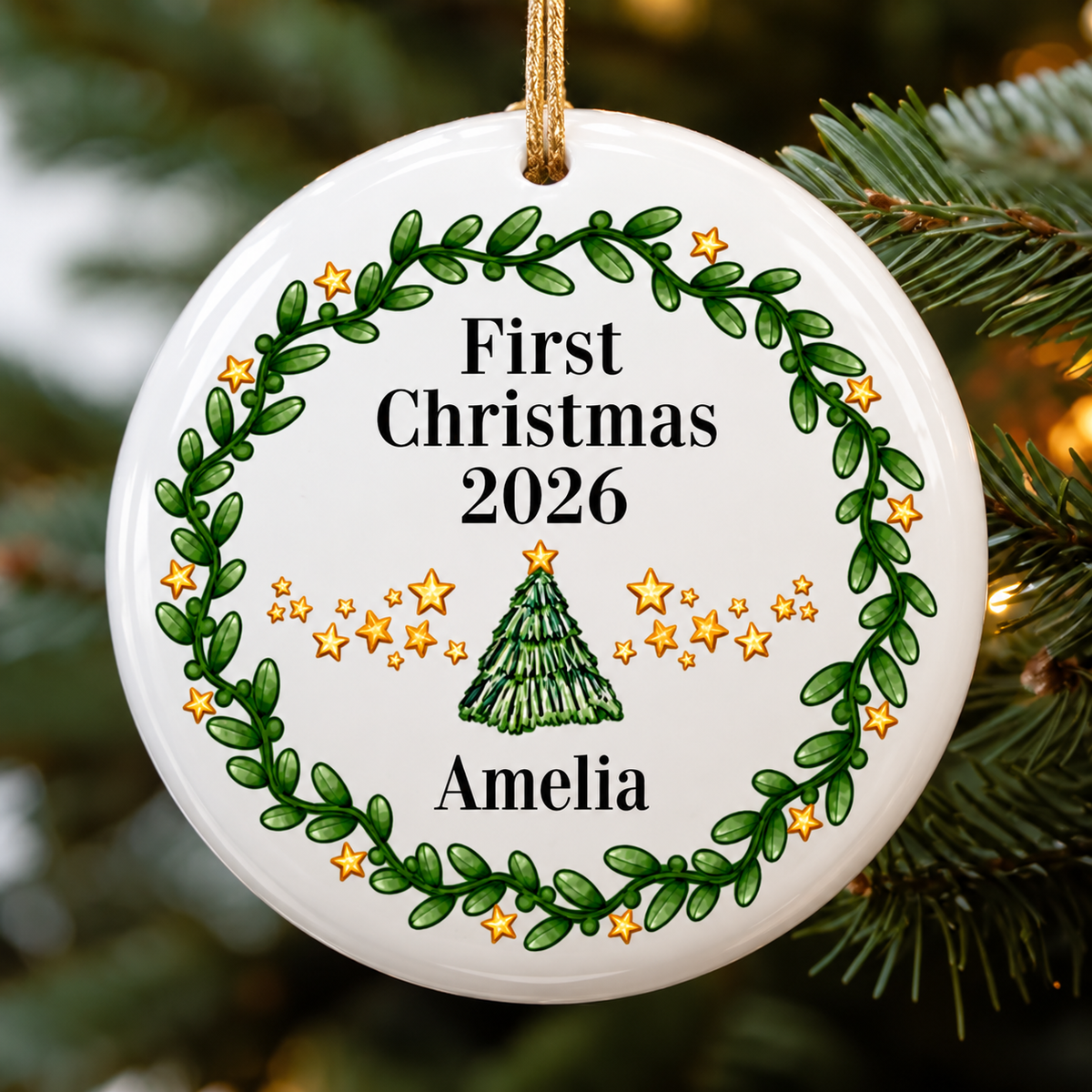 Christmas Baubles - Baby's First Christmas
