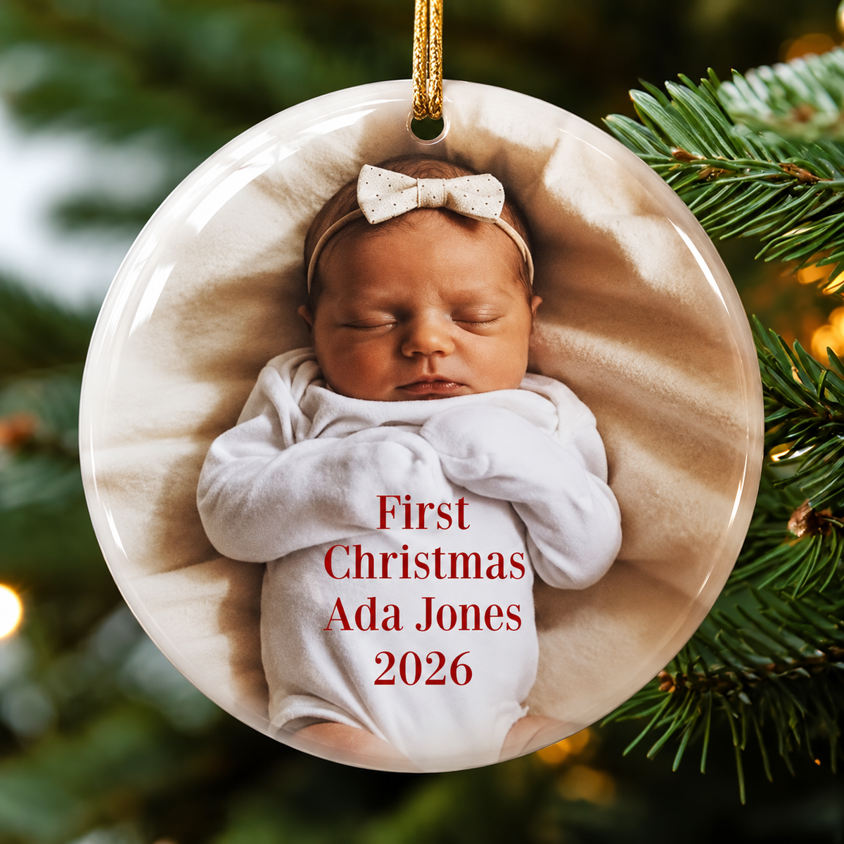 Christmas Baubles - Baby's First Christmas