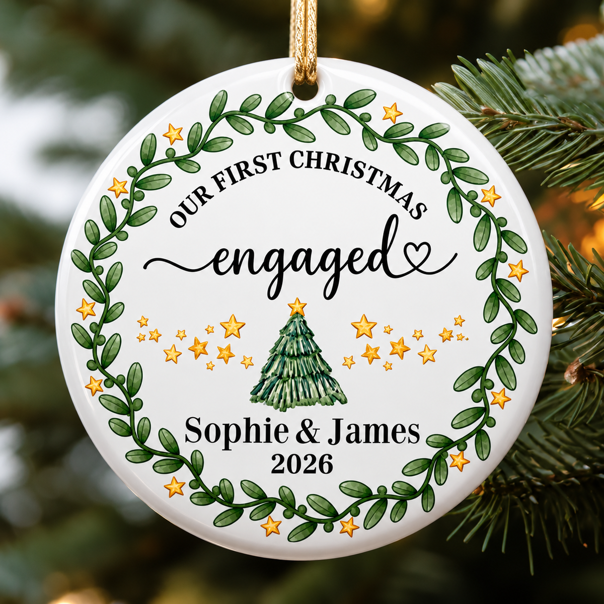 Christmas Baubles - Engaged in 2026