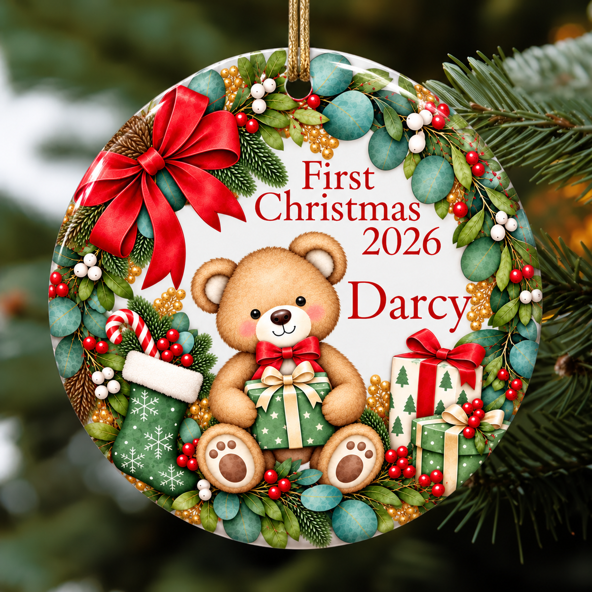 Christmas Baubles - Baby's First Christmas