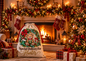 Christmas Sacks - Christmas Teddy