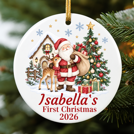 Christmas Baubles - Baby's First Christmas