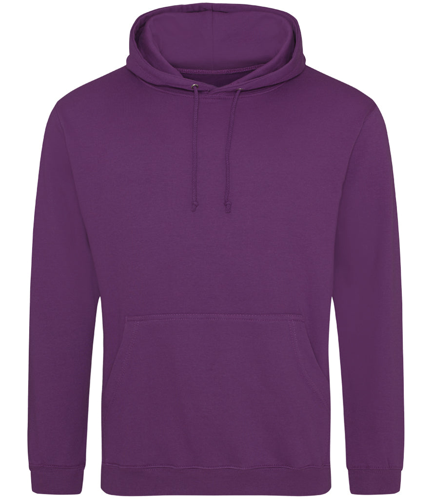 AWDis College Hoodie - JH001 Just Hoods - Shades of Dark Purple