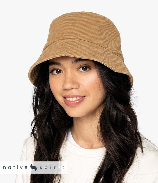 Native Spirit Corduroy Bucket Hat