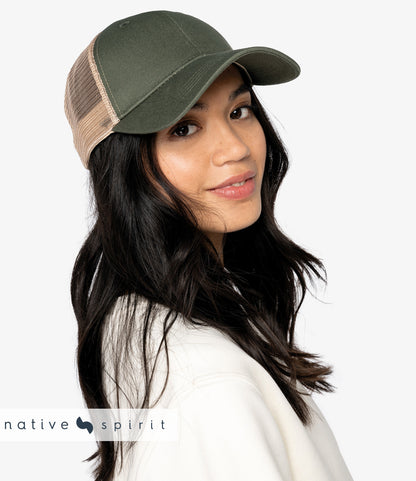 Native Spirit 6 Panel Trucker Cap
