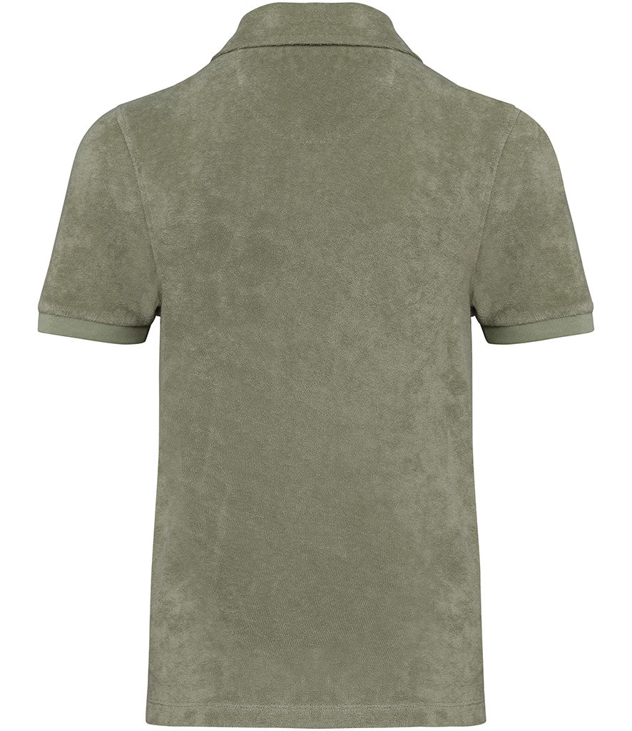 Native Spirit Kids Terry Towel Polo Shirt