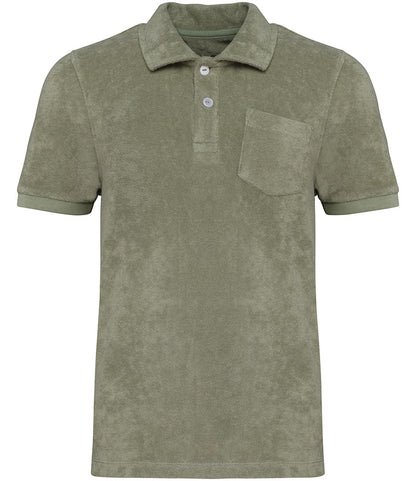 Native Spirit Kids Terry Towel Polo Shirt