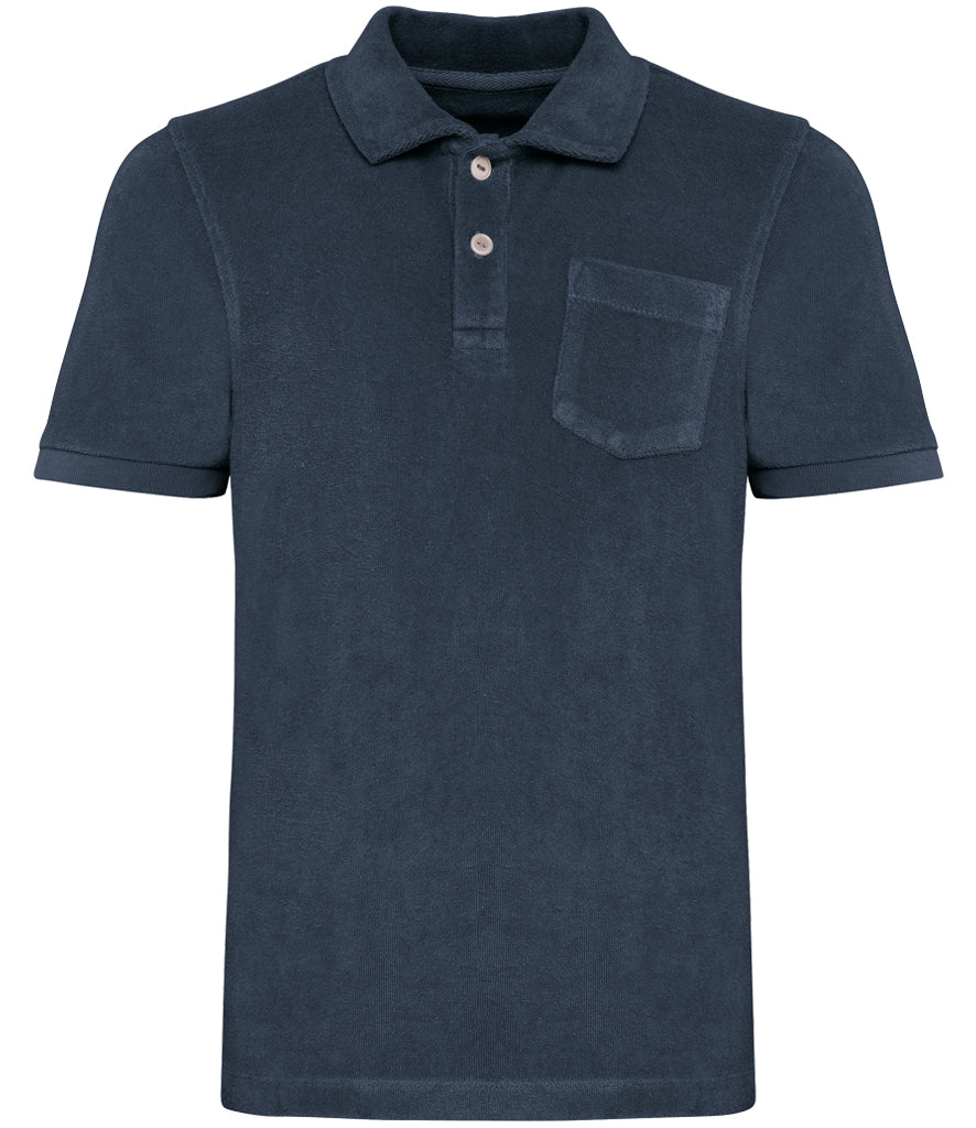 Native Spirit Kids Terry Towel Polo Shirt