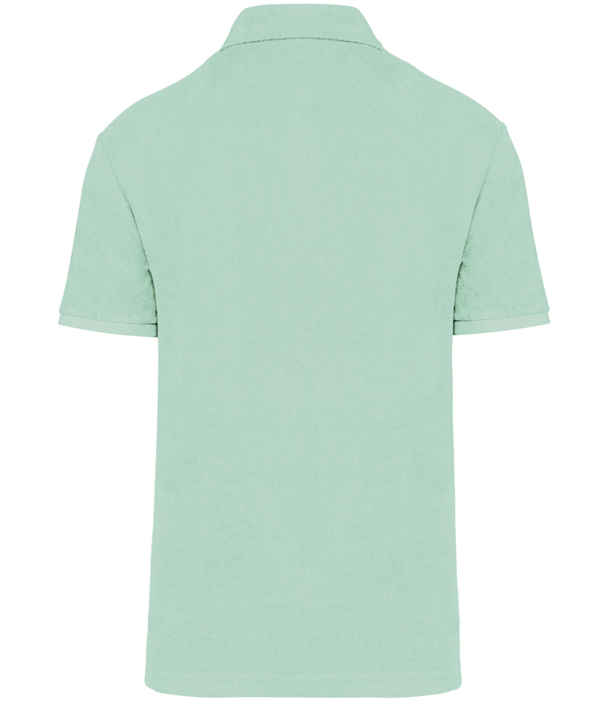 Native Spirit Terry Towel Polo Shirt