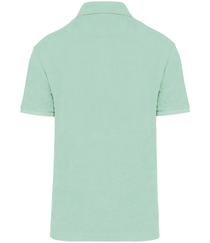 Native Spirit Terry Towel Polo Shirt