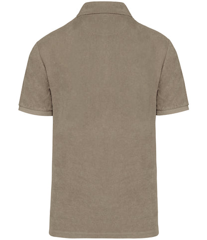 Native Spirit Terry Towel Polo Shirt