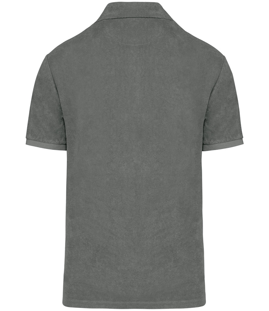 Native Spirit Terry Towel Polo Shirt