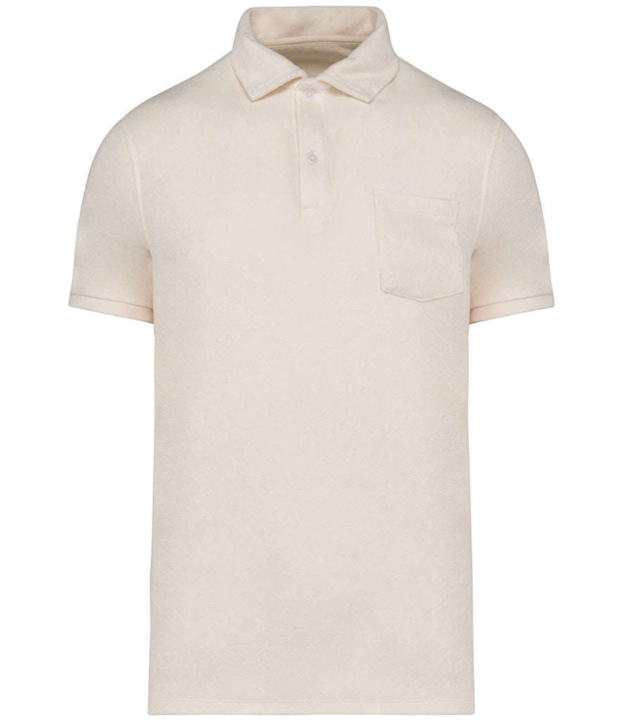 Native Spirit Terry Towel Polo Shirt