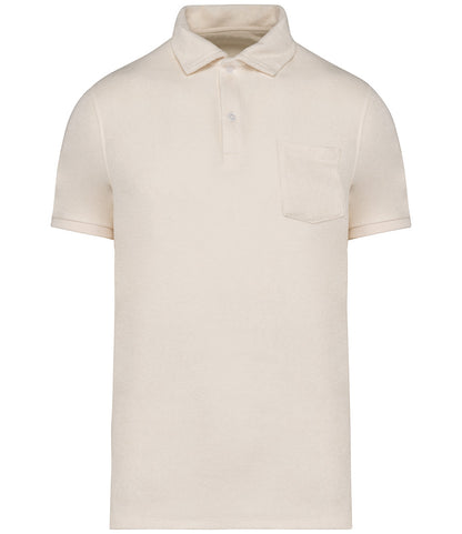 Native Spirit Terry Towel Polo Shirt