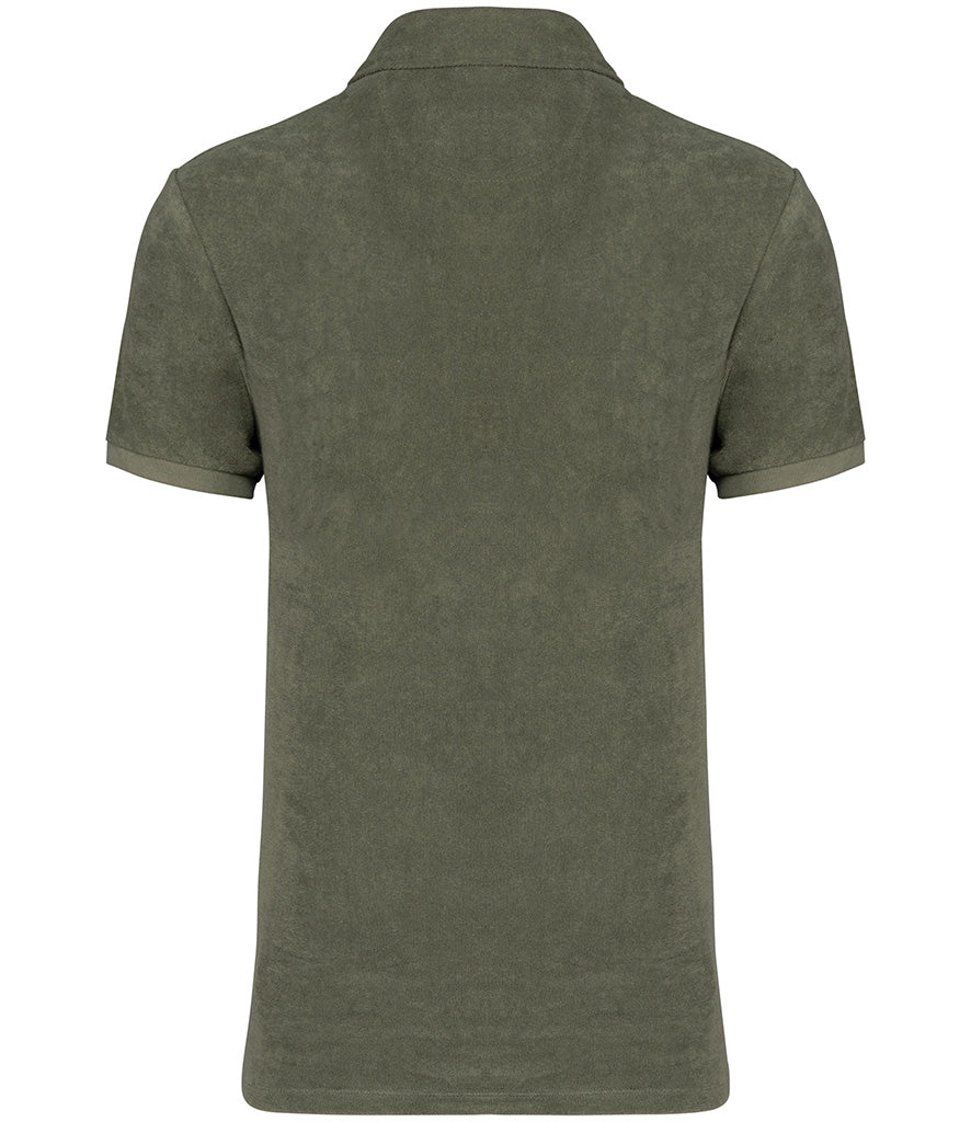 Native Spirit Terry Towel Polo Shirt