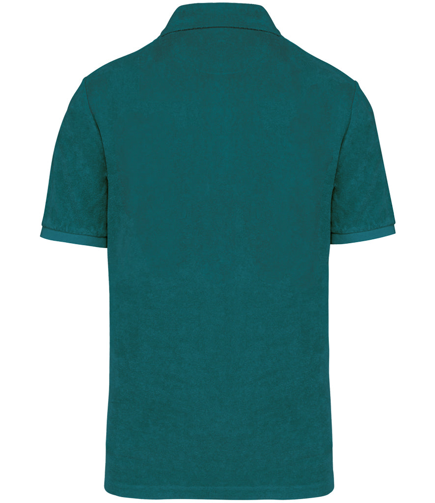 Native Spirit Terry Towel Polo Shirt