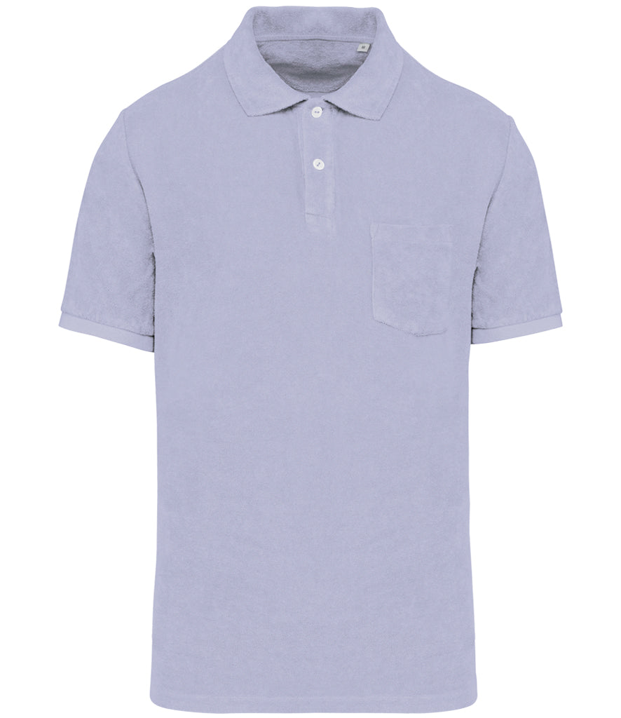 Native Spirit Terry Towel Polo Shirt
