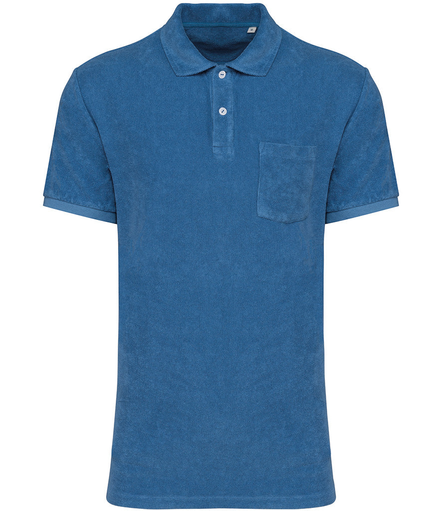 Native Spirit Terry Towel Polo Shirt