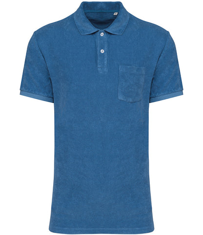 Native Spirit Terry Towel Polo Shirt
