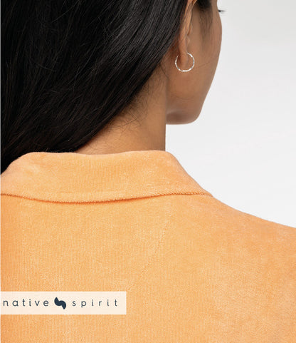 Native Spirit Ladies Terry Towel Polo Shirt
