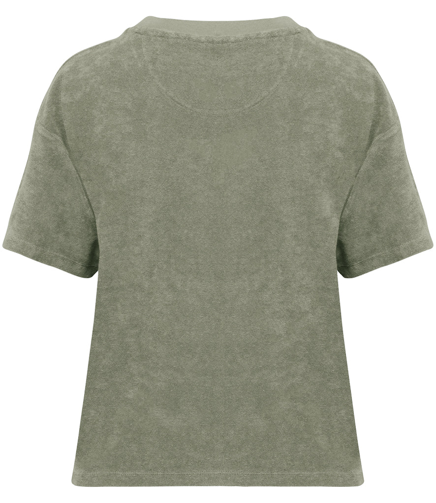 Native Spirit Ladies Terry Towel T-Shirt