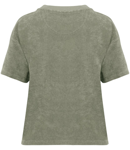 Native Spirit Ladies Terry Towel T-Shirt