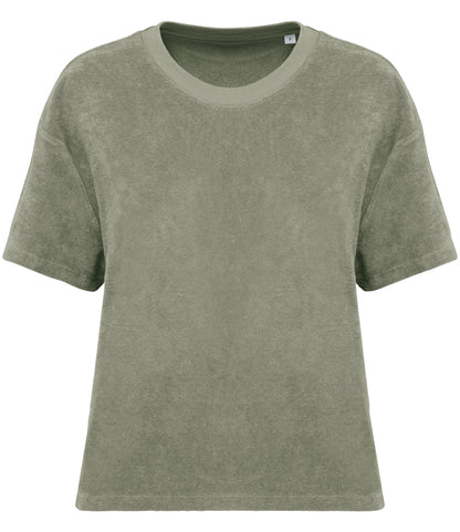 Native Spirit Ladies Terry Towel T-Shirt