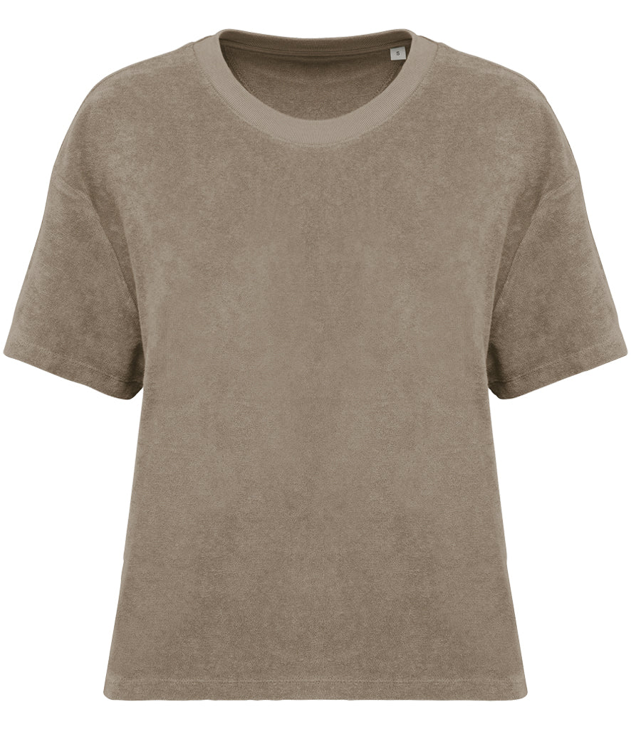 Native Spirit Ladies Terry Towel T-Shirt