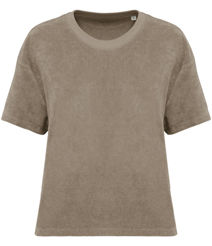 Native Spirit Ladies Terry Towel T-Shirt