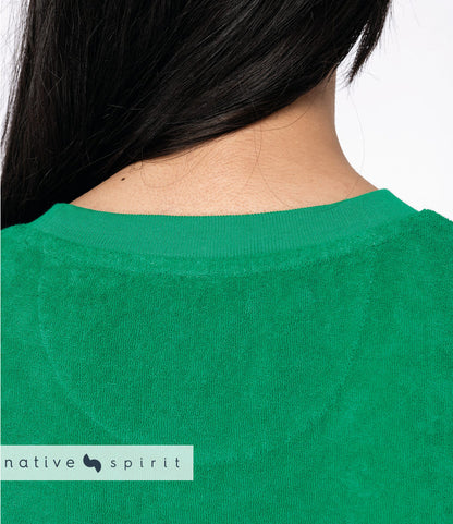 Native Spirit Ladies Terry Towel T-Shirt