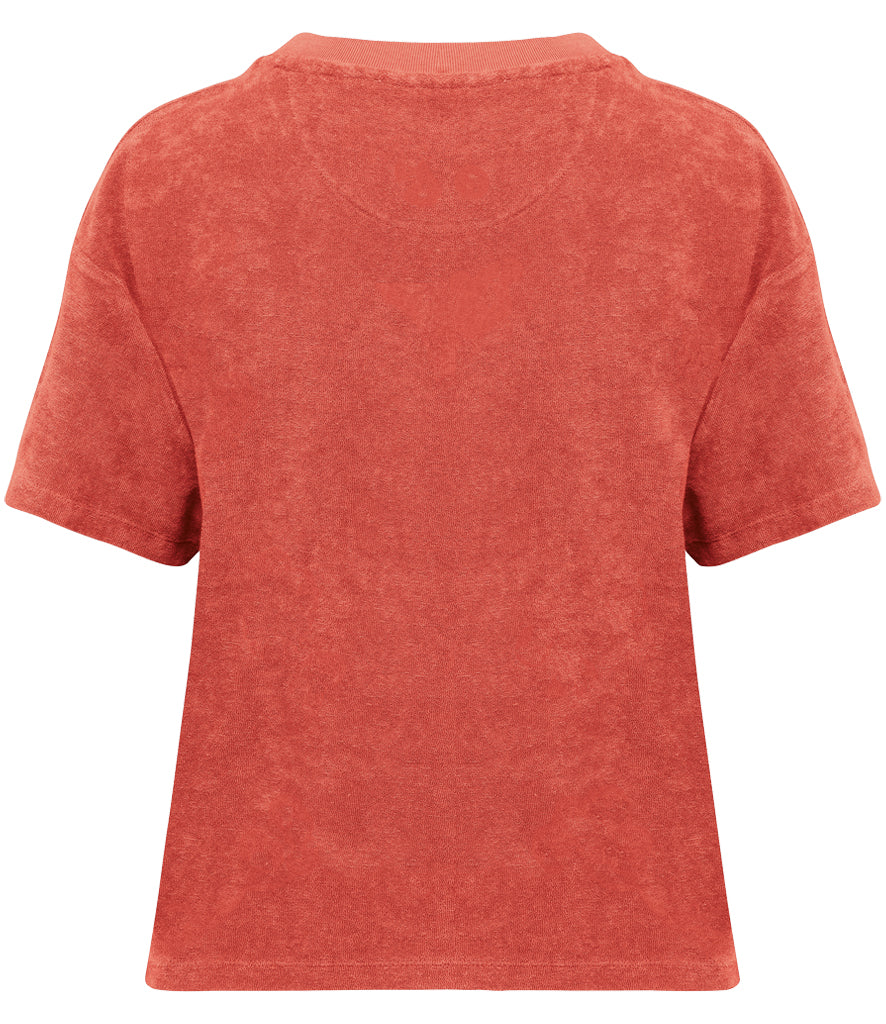 Native Spirit Ladies Terry Towel T-Shirt