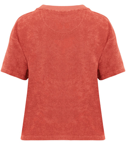 Native Spirit Ladies Terry Towel T-Shirt