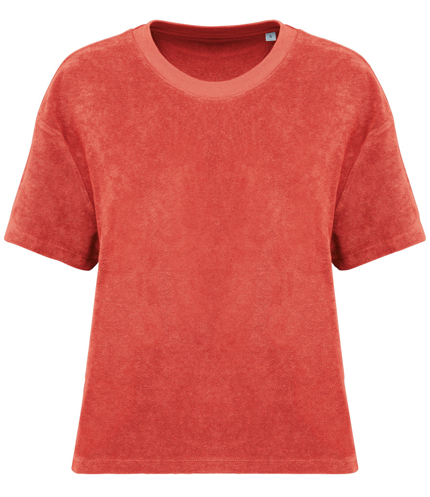 Native Spirit Ladies Terry Towel T-Shirt