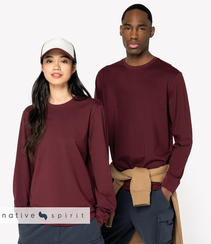 Native Spirit Unisex Crew Neck Long Sleeve T-Shirt
