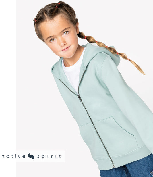 Native Spirit Kids Full Zip Hoodie