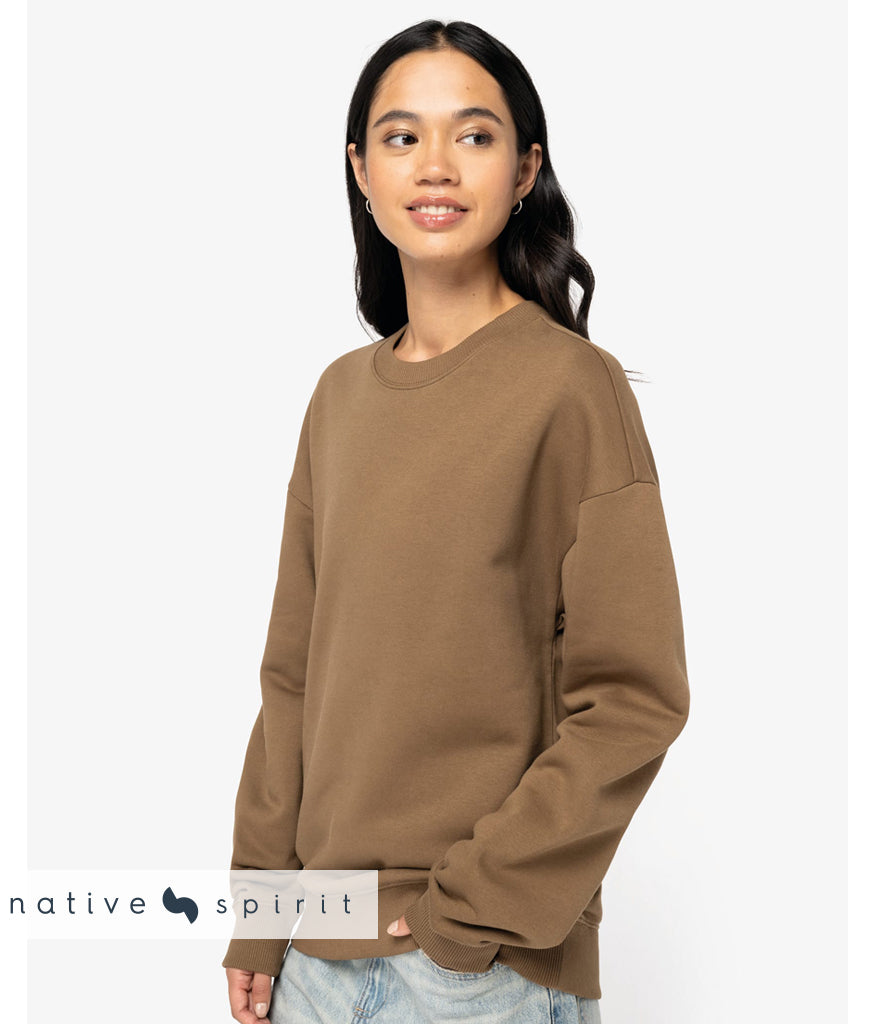 Native Spirit Unisex Oversized Sweatshirt
