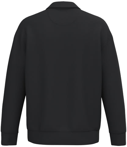 Native Spirit Unisex 1/4 Zip Sweatshirt with Polo Collar