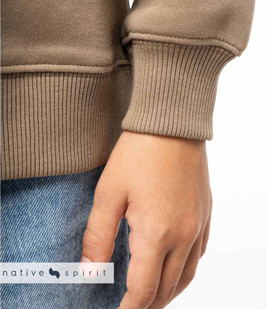 Native Spirit Kids Oversized Round Neck Sweatshirt