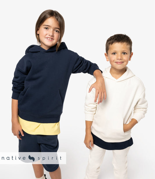 Native Spirit Kids Oversized Hooded Sweatshirt