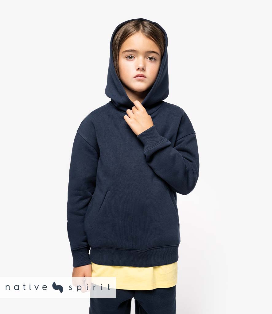 Native Spirit Kids Oversized Hooded Sweatshirt