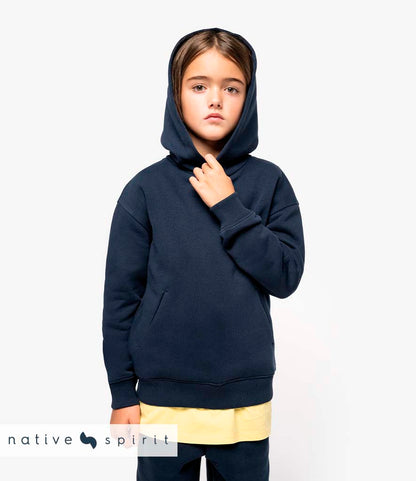 Native Spirit Kids Oversized Hooded Sweatshirt