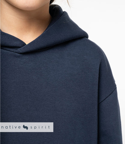 Native Spirit Kids Oversized Hooded Sweatshirt